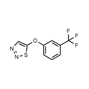 5-(3-(Trifluoromethyl)phenoxy)-1,2,3-thiadiazole|CS-1093398
