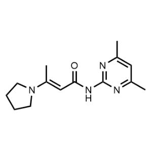N-(4,6-Dimethylpyrimidin-2-yl)-3-(pyrrolidin-1-yl)but-2-enamide|CS-1093417