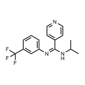 N-Isopropyl-N'-(3-(trifluoromethyl)phenyl)isonicotinimidamide|CS-1093761