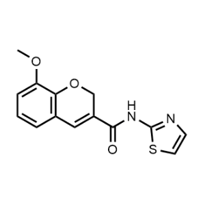 8-Methoxy-N-(thiazol-2-yl)-2H-chromene-3-carboxamide|CS-1093786