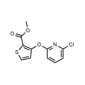Methyl 3-((6-chloropyridin-2-yl)oxy)thiophene-2-carboxylate|CS-1093818