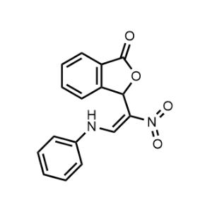 3-(1-Nitro-2-(phenylamino)vinyl)isobenzofuran-1(3H)-one|CS-1093847