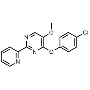 4-(4-Chlorophenoxy)-5-methoxy-2-(pyridin-2-yl)pyrimidine|CS-1093872