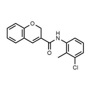 N-(3-Chloro-2-methylphenyl)-2H-chromene-3-carboxamide|CS-1093885