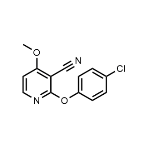 2-(4-Chlorophenoxy)-4-methoxynicotinonitrile|CS-1093893