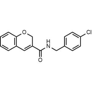 N-(4-Chlorobenzyl)-2H-chromene-3-carboxamide|CS-1093958