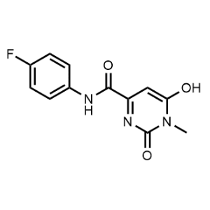 N-(4-Fluorophenyl)-6-hydroxy-1-methyl-2-oxo-1,2-dihydropyrimidine-4-carboxamide|CS-1094029