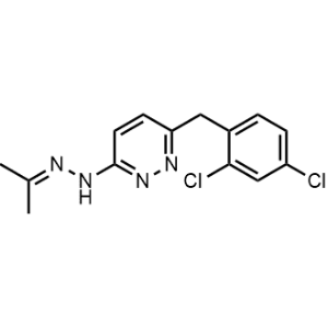 3-(2,4-Dichlorobenzyl)-6-(2-(propan-2-ylidene)hydrazinyl)pyridazine|CS-1094109