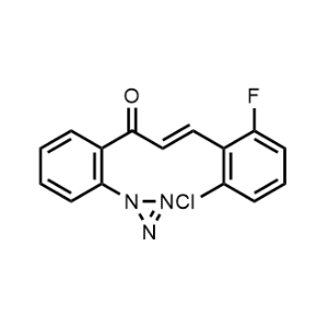 1-(2-(2H-Triazirin-2-yl)phenyl)-3-(2-chloro-6-fluorophenyl)prop-2-en-1-one|CS-1094122