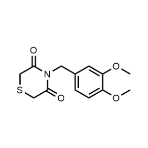 4-(3,4-Dimethoxybenzyl)thiomorpholine-3,5-dione|CS-1094382