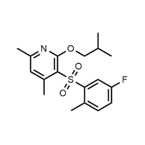 3-((5-Fluoro-2-methylphenyl)sulfonyl)-2-isobutoxy-4,6-dimethylpyridine|CS-1094414