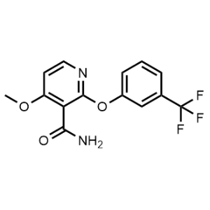 4-Methoxy-2-(3-(trifluoromethyl)phenoxy)nicotinamide|CS-1094422