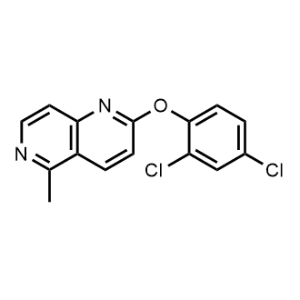 2-(2,4-Dichlorophenoxy)-5-methyl-1,6-naphthyridine|CS-1094634