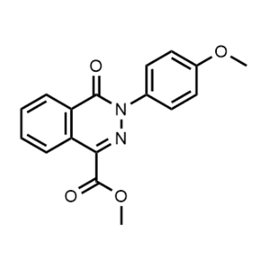 Methyl 3-(4-methoxyphenyl)-4-oxo-3,4-dihydrophthalazine-1-carboxylate|CS-1094809