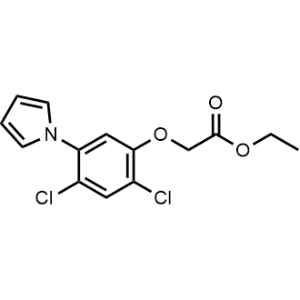 Ethyl 2-(2,4-dichloro-5-(1H-pyrrol-1-yl)phenoxy)acetate|CS-1094884