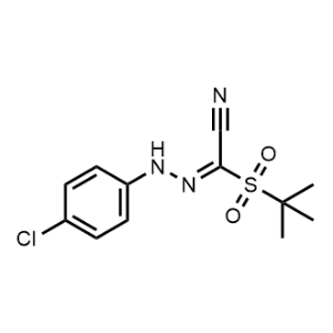 1-(Tert-butylsulfonyl)-N-(4-chlorophenyl)methanehydrazonoyl cyanide|CS-1094995