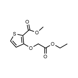 Methyl 3-(2-ethoxy-2-oxoethoxy)thiophene-2-carboxylate|CS-1095005