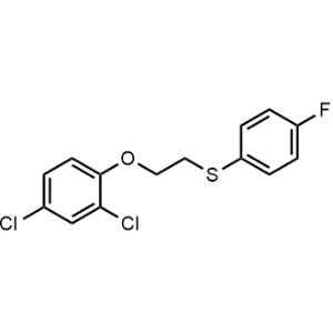 (2-(2,4-Dichlorophenoxy)ethyl)(4-fluorophenyl)sulfane|CS-1095140