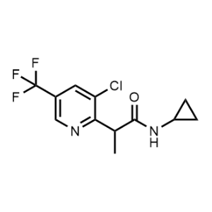2-(3-Chloro-5-(trifluoromethyl)pyridin-2-yl)-N-cyclopropylpropanamide|CS-1095149