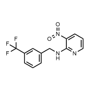 3-Nitro-N-(3-(trifluoromethyl)benzyl)pyridin-2-amine|CS-1095166