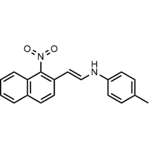 4-Methyl-N-(2-(1-nitronaphthalen-2-yl)vinyl)aniline|CS-1095390