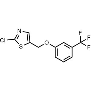 2-Chloro-5-((3-(trifluoromethyl)phenoxy)methyl)thiazole|CS-1095474