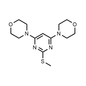 4,4'-(2-(Methylthio)pyrimidine-4,6-diyl)dimorpholine|CS-1095502