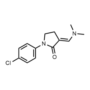 1-(4-Chlorophenyl)-3-((dimethylamino)methylene)pyrrolidin-2-one|CS-1095567