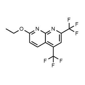7-Ethoxy-2,4-bis(trifluoromethyl)-1,8-naphthyridine|CS-1095651