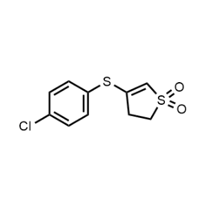 4-((4-Chlorophenyl)thio)-2,3-dihydrothiophene 1,1-dioxide|CS-1095682