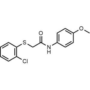 2-((2-Chlorophenyl)thio)-N-(4-methoxyphenyl)acetamide|CS-1095722