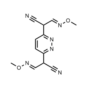 2,2'-(Pyridazine-3,6-diyl)bis(3-(methoxyimino)propanenitrile)|CS-1095732