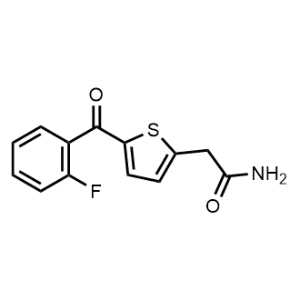 2-(5-(2-Fluorobenzoyl)thiophen-2-yl)acetamide|CS-1095874