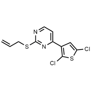 2-(Allylthio)-4-(2,5-dichlorothiophen-3-yl)pyrimidine|CS-1096014