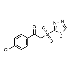 2-((4H-1,2,4-Triazol-3-yl)sulfonyl)-1-(4-chlorophenyl)ethan-1-one|CS-1096062