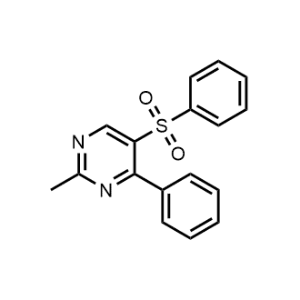 2-Methyl-4-phenyl-5-(phenylsulfonyl)pyrimidine|CS-1096122