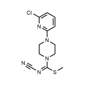 Methyl 4-(6-chloropyridin-2-yl)-N-cyanopiperazine-1-carbimidothioate|CS-1096192