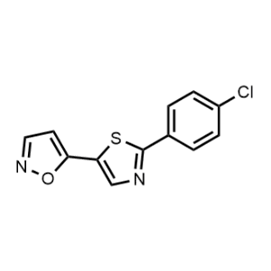 5-(2-(4-Chlorophenyl)thiazol-5-yl)isoxazole|CS-1096348