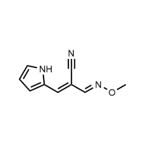 2-((Methoxyimino)methyl)-3-(1H-pyrrol-2-yl)acrylonitrile|CS-1096397