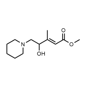 Methyl 4-hydroxy-3-methyl-5-(piperidin-1-yl)pent-2-enoate|CS-1096451