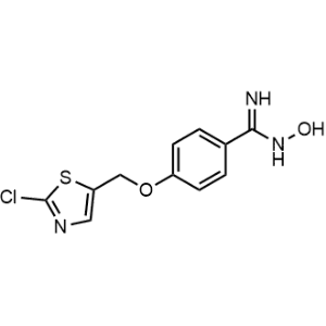 4-((2-Chlorothiazol-5-yl)methoxy)-N-hydroxybenzimidamide|CS-1096499