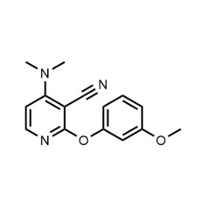 4-(Dimethylamino)-2-(3-methoxyphenoxy)nicotinonitrile|CS-1096547
