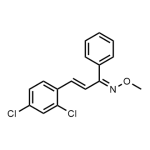 3-(2,4-Dichlorophenyl)-1-phenylprop-2-en-1-one O-methyl oxime|CS-1096578
