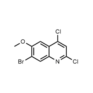 7-Bromo-2,4-dichloro-6-methoxyquinoline|CS-1096867