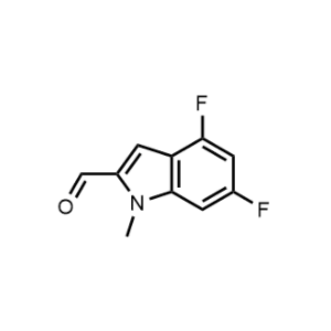 4,6-Difluoro-1-methyl-1H-indole-2-carbaldehyde|CS-1096880