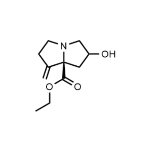 Ethyl (7aR)-6-hydroxy-1-methylenetetrahydro-1H-pyrrolizine-7a(5H)-carboxylate|CS-1097636