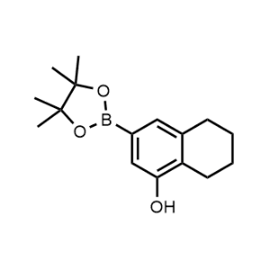 3-(4,4,5,5-Tetramethyl-1,3,2-dioxaborolan-2-yl)-5,6,7,8-tetrahydronaphthalen-1-ol|CS-1097669