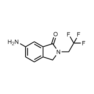6-Amino-2-(2,2,2-trifluoroethyl)isoindolin-1-one|CS-1097962