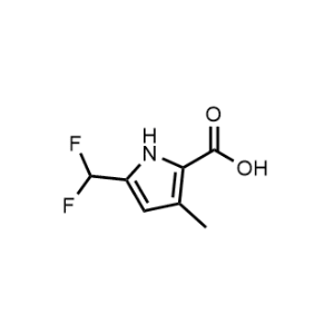 5-(Difluoromethyl)-3-methyl-1H-pyrrole-2-carboxylic acid|CS-1098120
