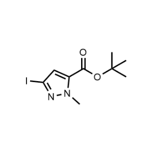 tert-Butyl 3-iodo-1-methyl-1H-pyrazole-5-carboxylate|CS-1098138